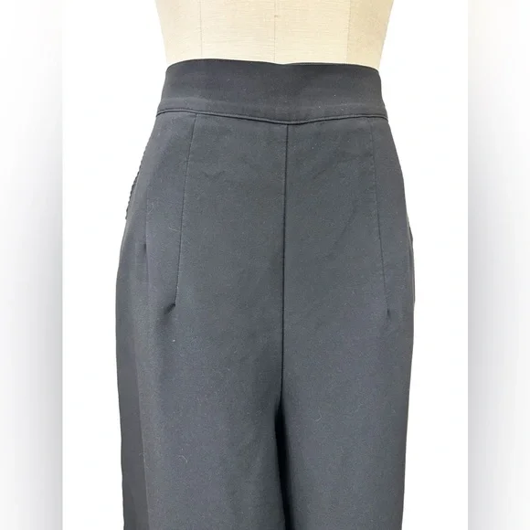 Vixen Micheline Pitt Black vacation high waisted wide leg slack pants XL - Picture 5 of 5